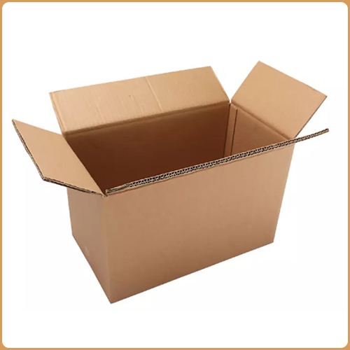 Large cardboard box